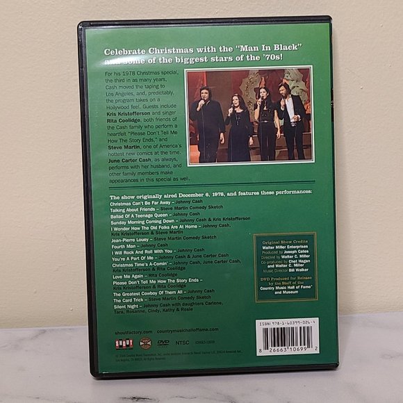 Johnny Cash Christmas Special DVDs & Most Famous Hits CDs - Picture 5 of 11